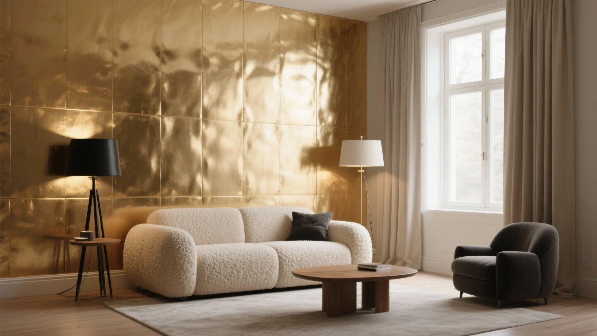 Metallic Accents and Light-Play