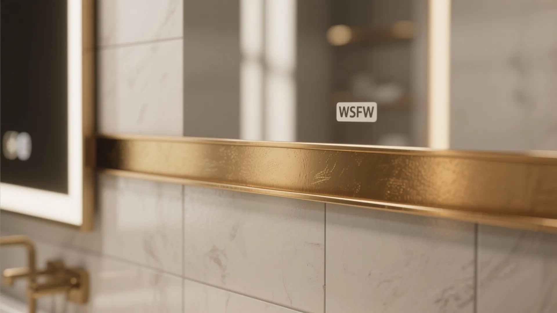 4. Metallic accent strip