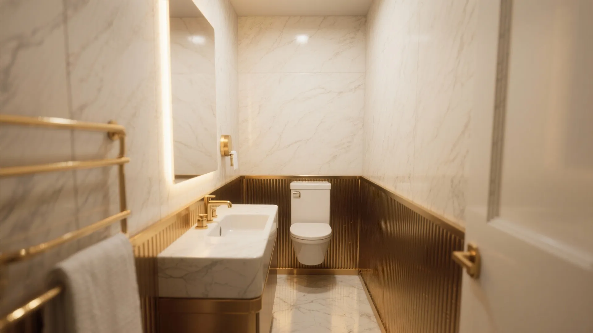 9. Metallic Accent Strips