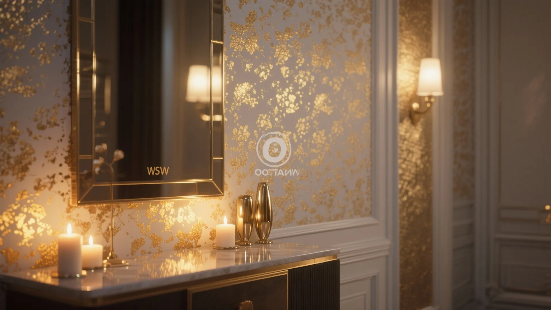 5. Metallic Accents for Evening Ambiance