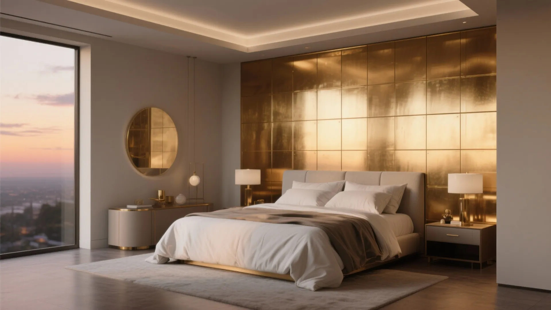 Metallic Cladding Accents