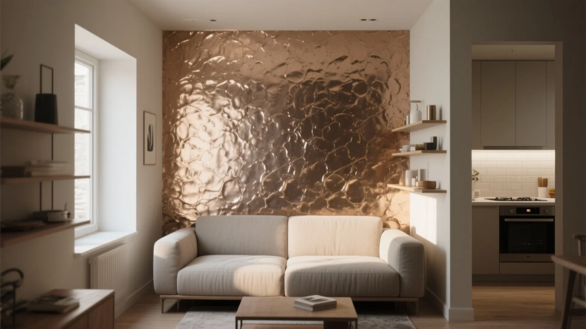 2. Accent walls: impact without painting everything