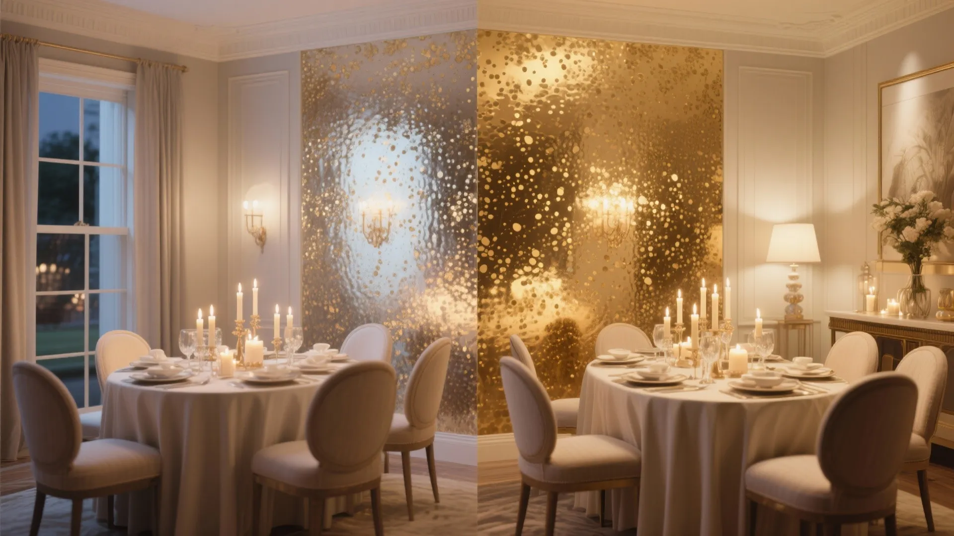 Metallic Accents for Glamour