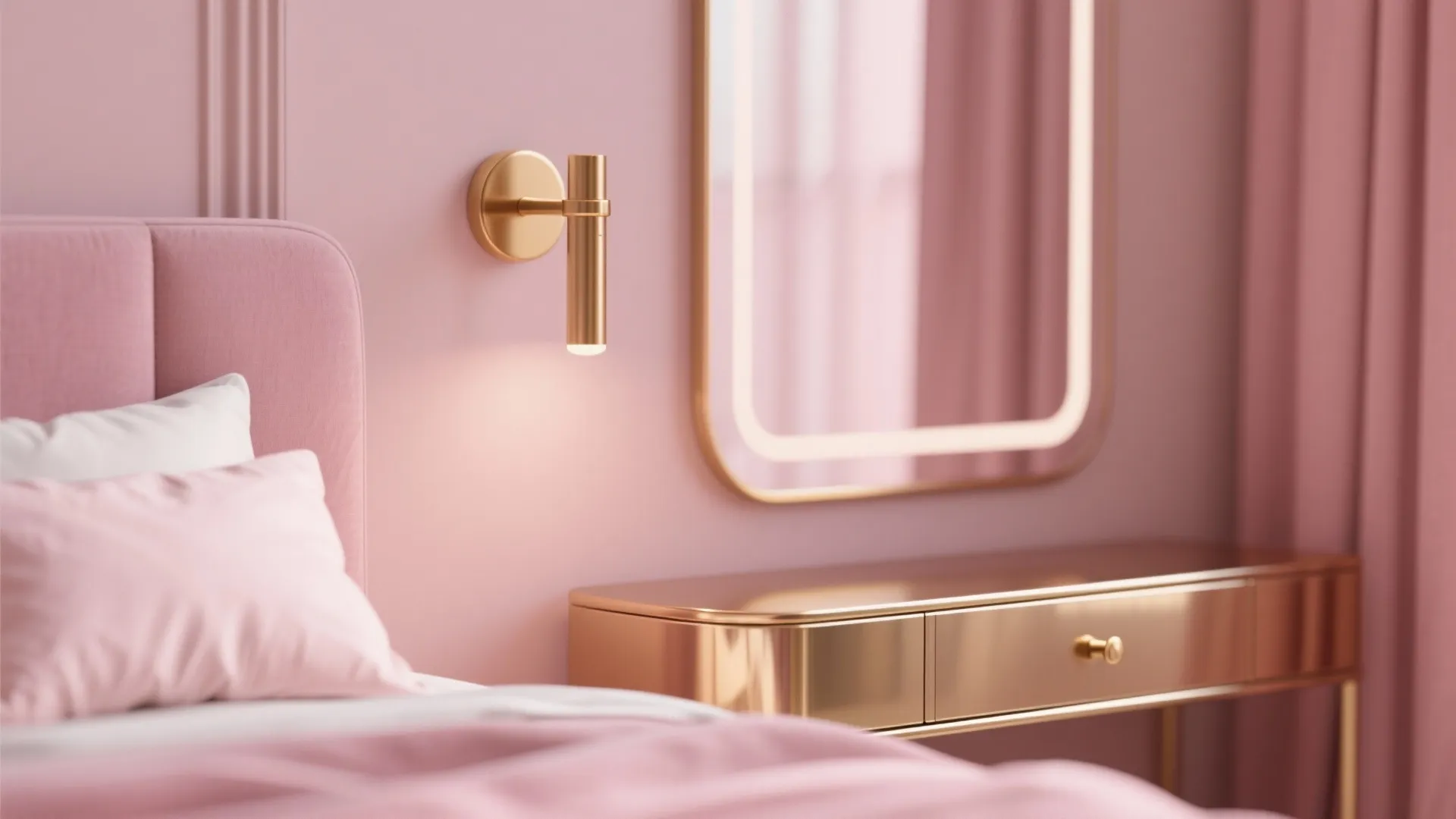 3. Metallic accents for a bit of glam