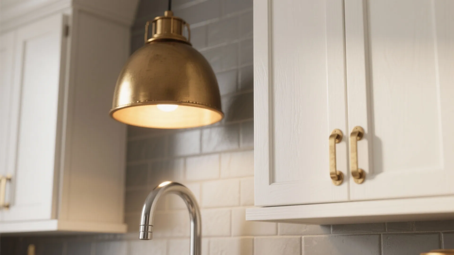 3. Metallic accents to lift the palette