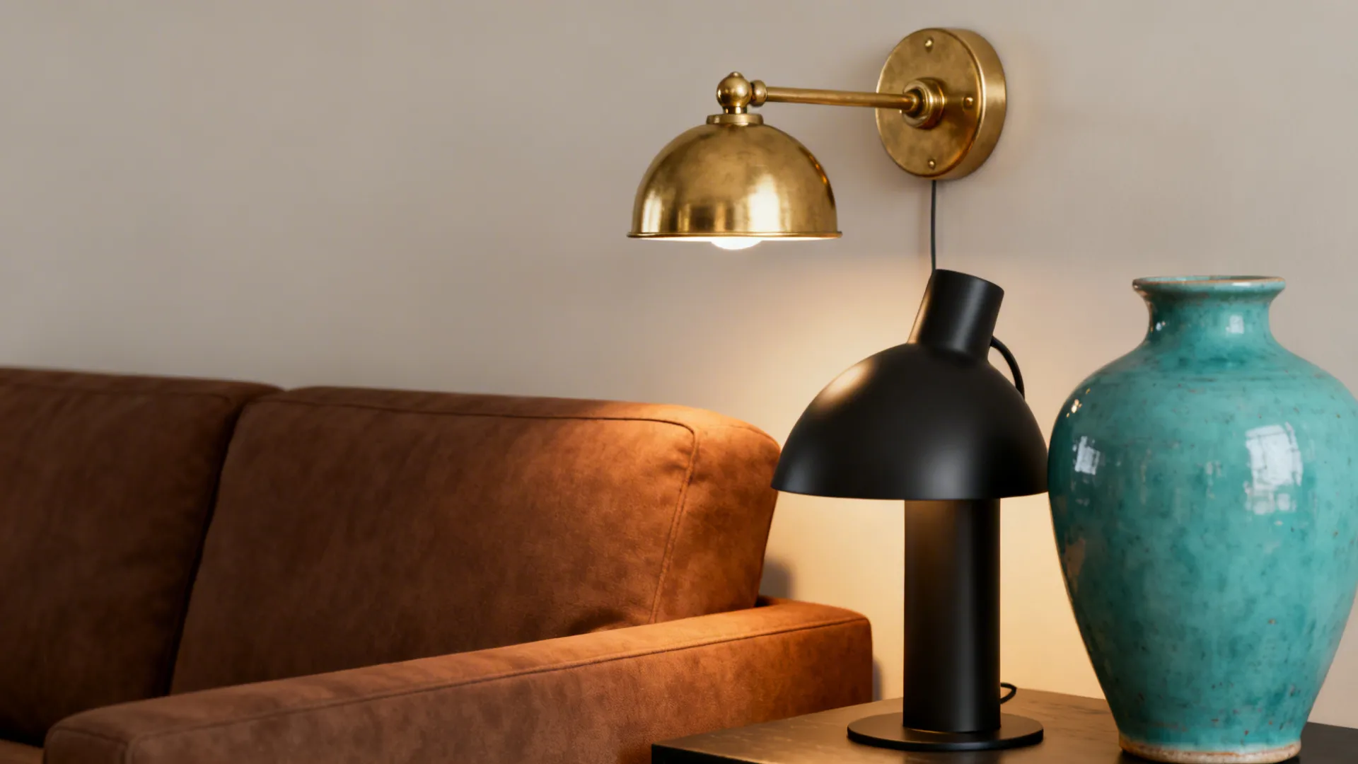 4. Metallic touches to modernize the palette