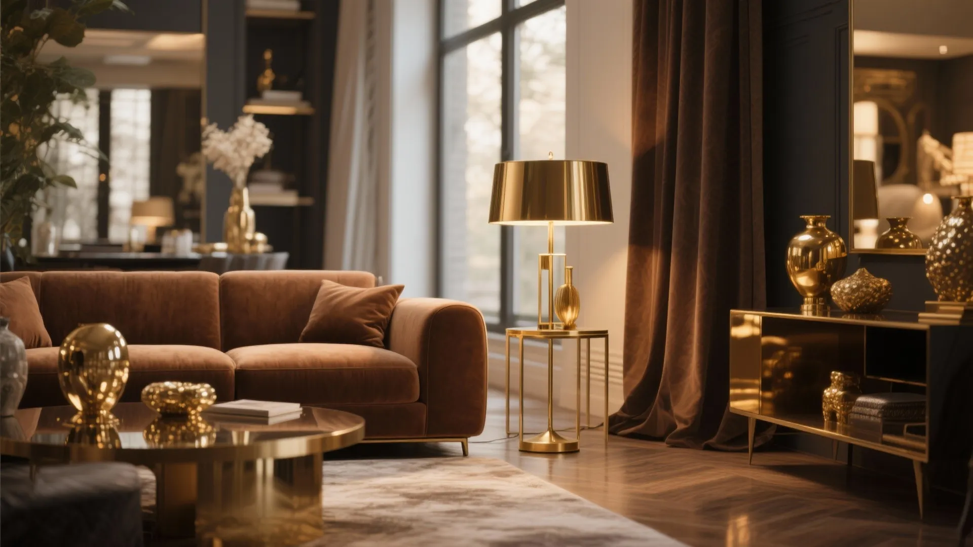 6. Integrate Metallic Accents