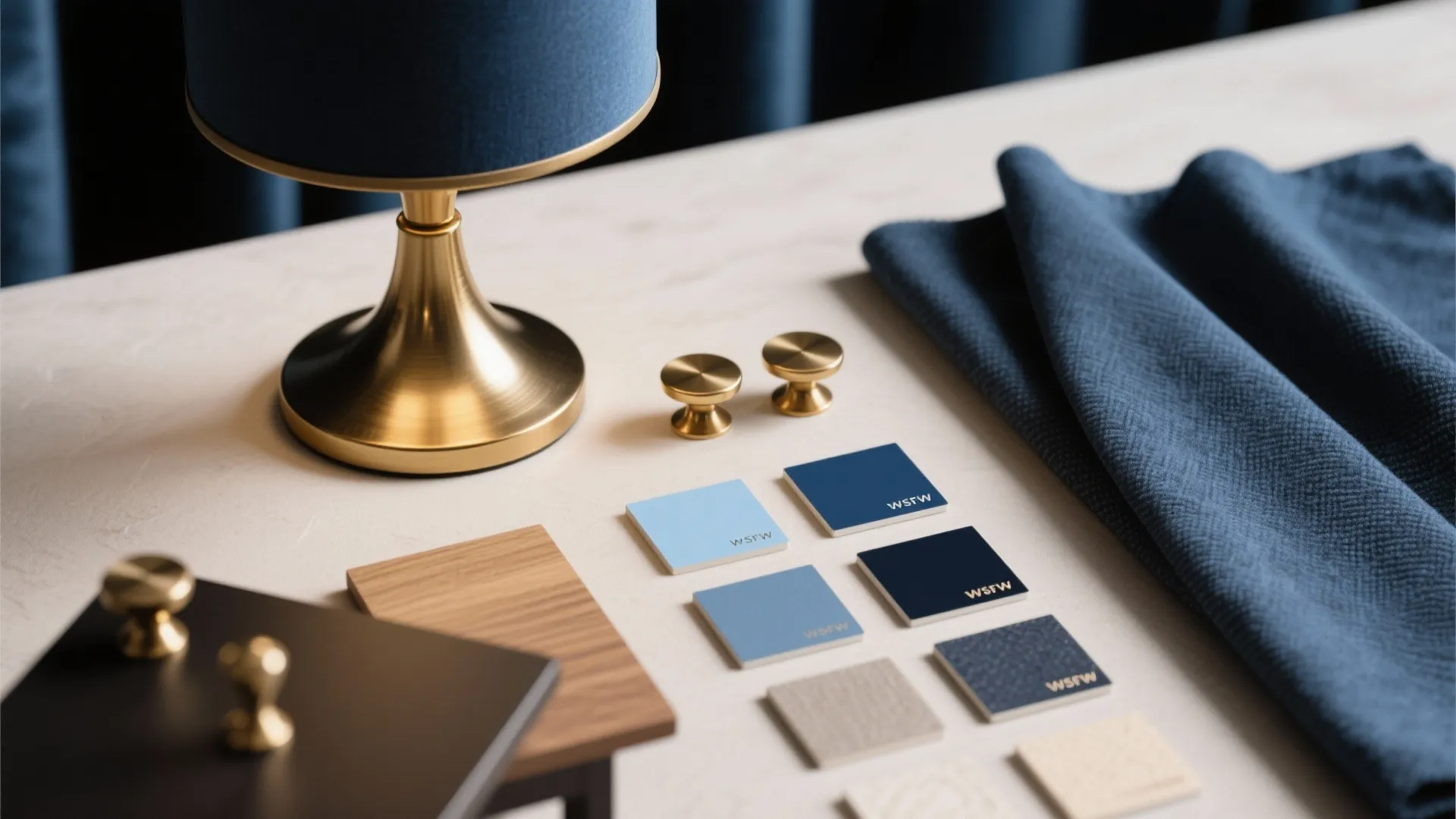 5. Metallic Accents to Warm the Palette