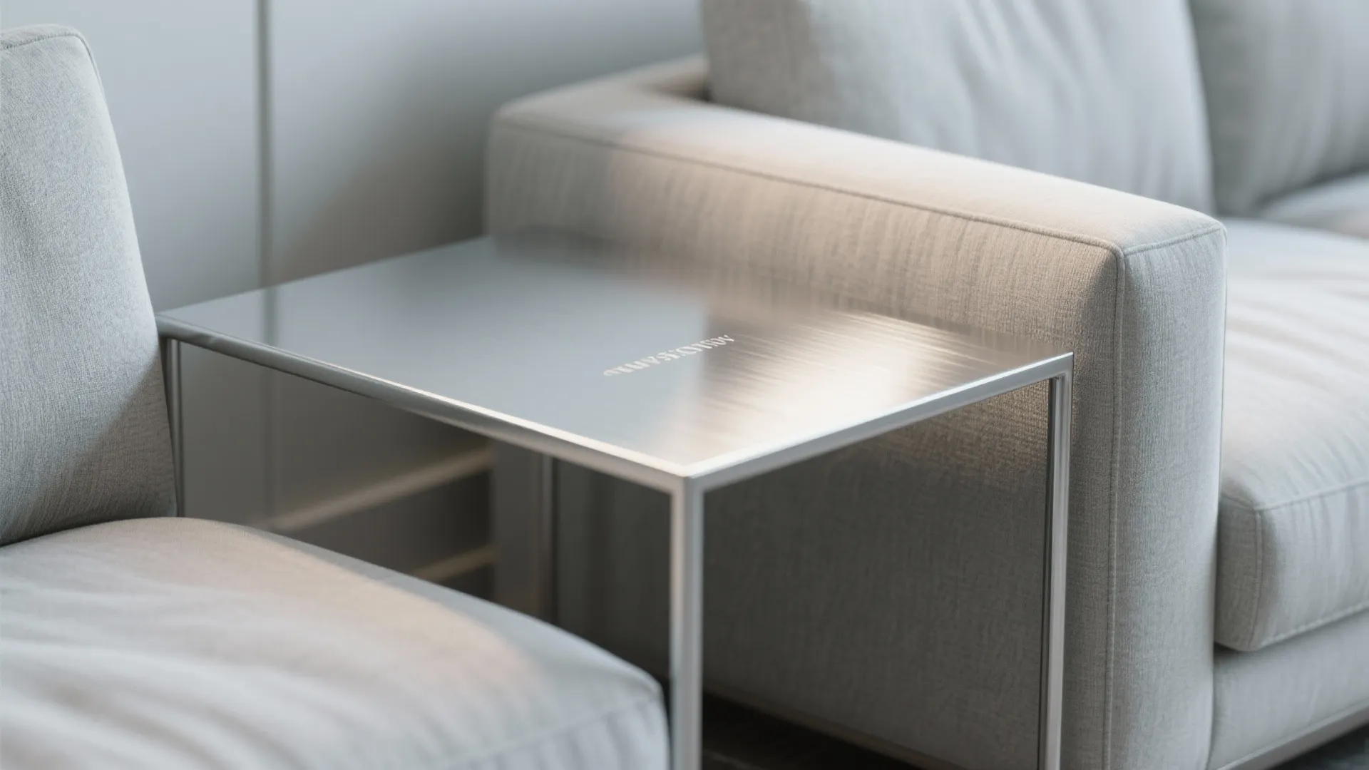 2. Metallic Accents with Silver Gray Base