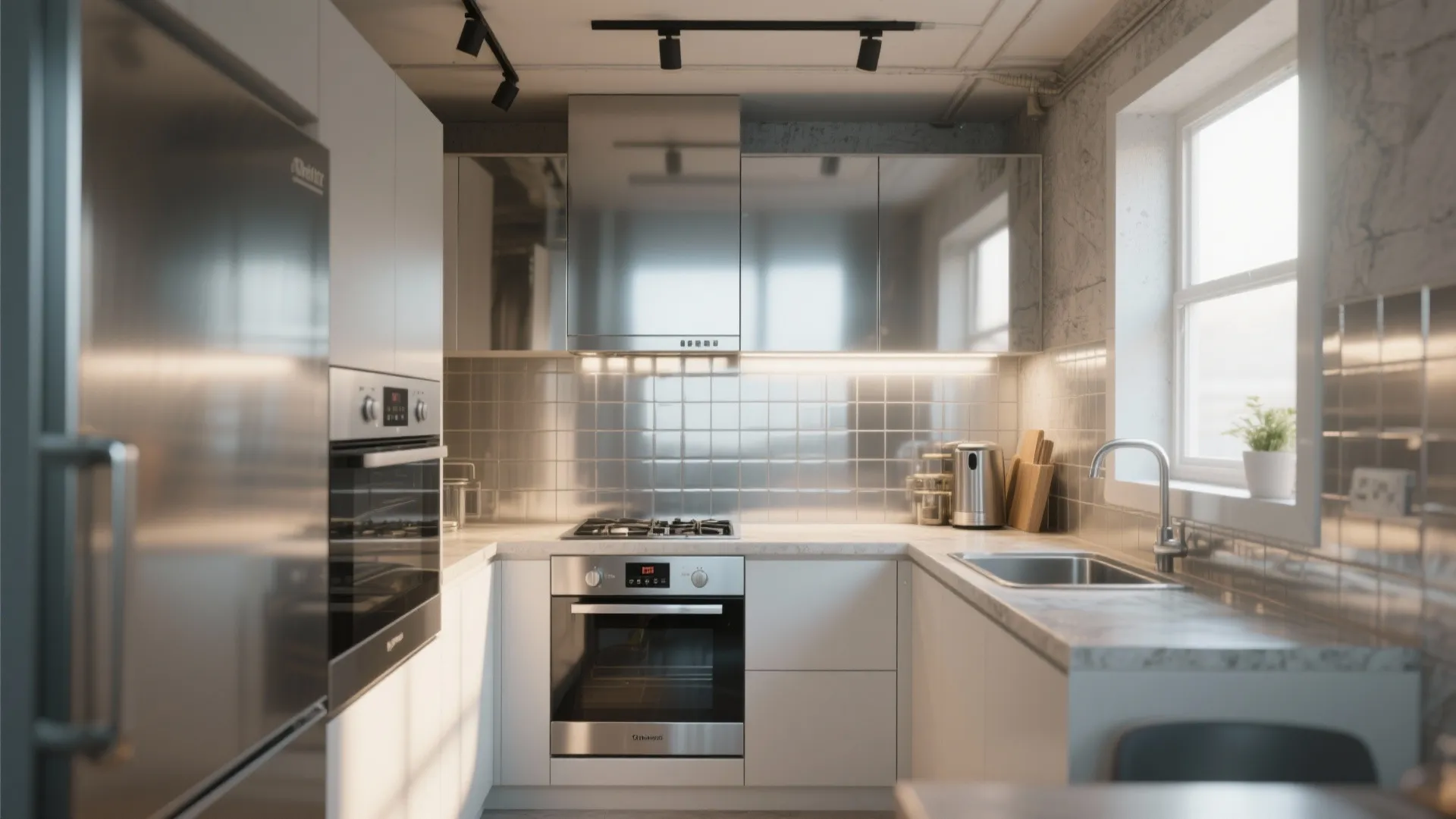 4: Mirrored or Metallic Finish