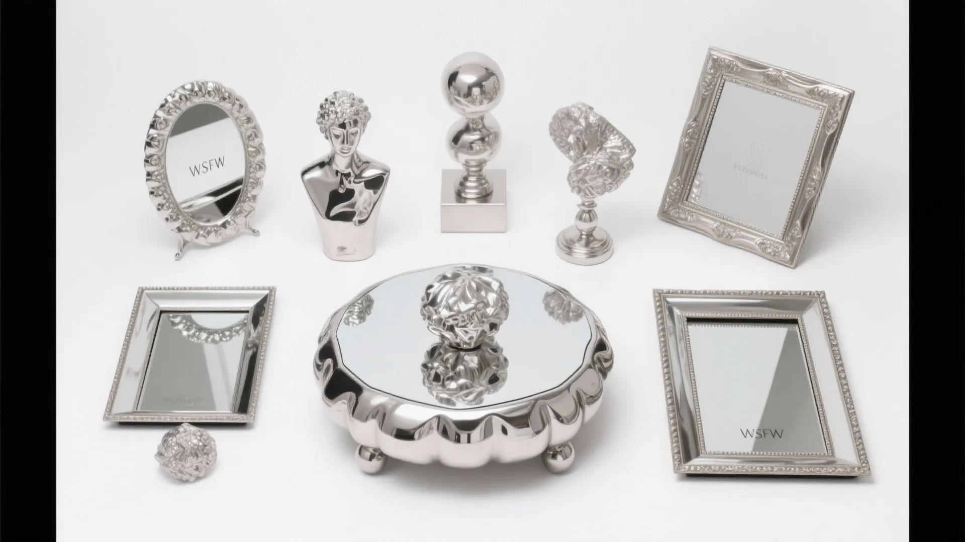 4. Metallic Accent Decor