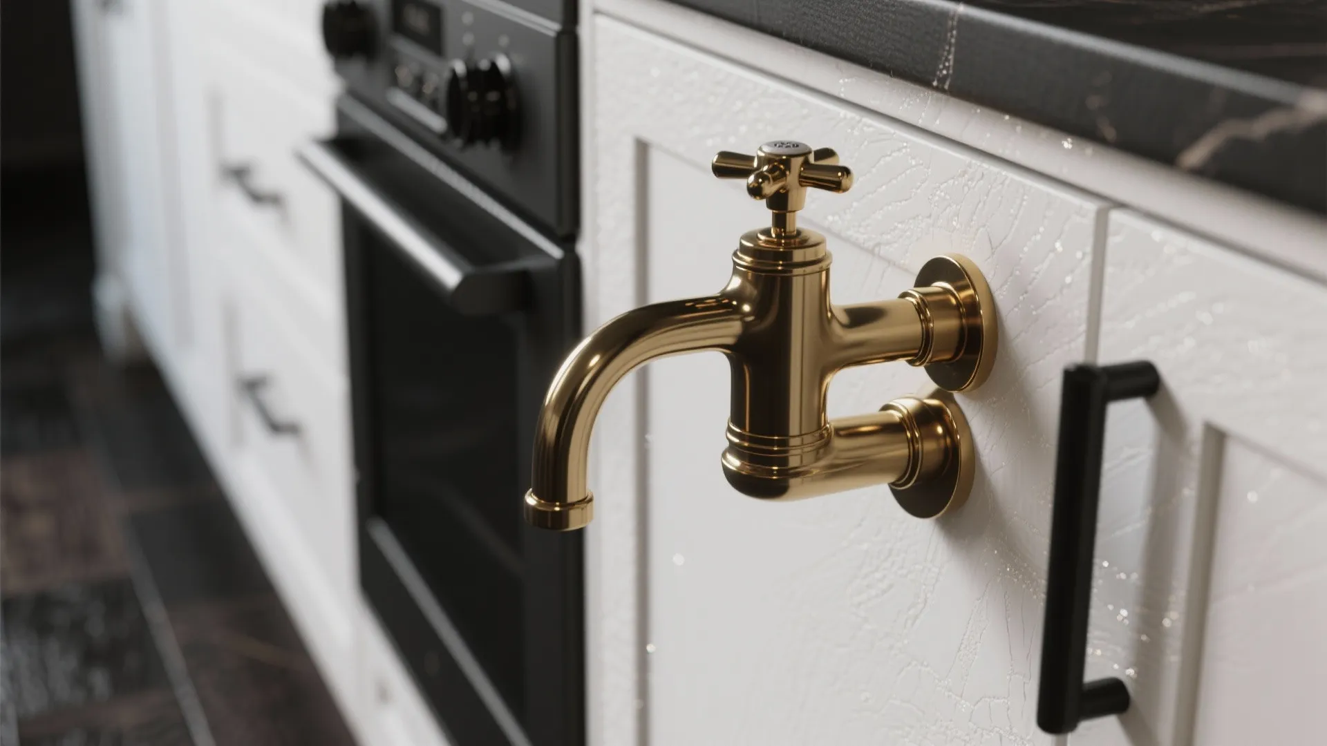 3. Metallic Fixtures for Subtle Glamour