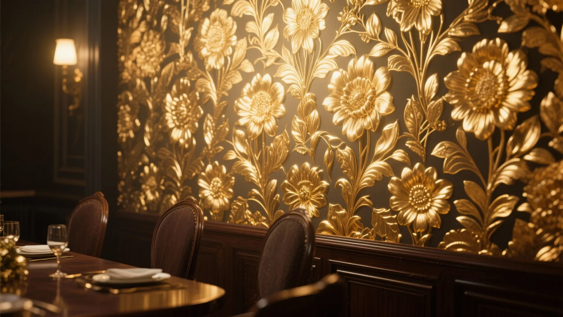 Metallic Finish Wallpaper