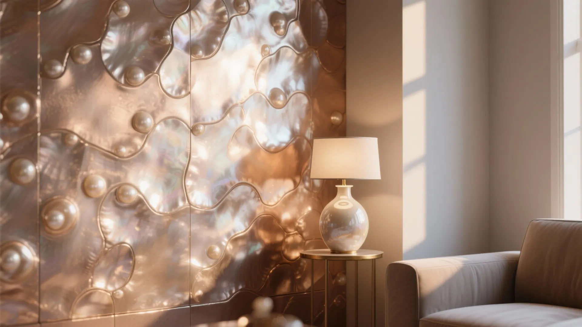 4. Metallic glazes and pearlescent paints for light play