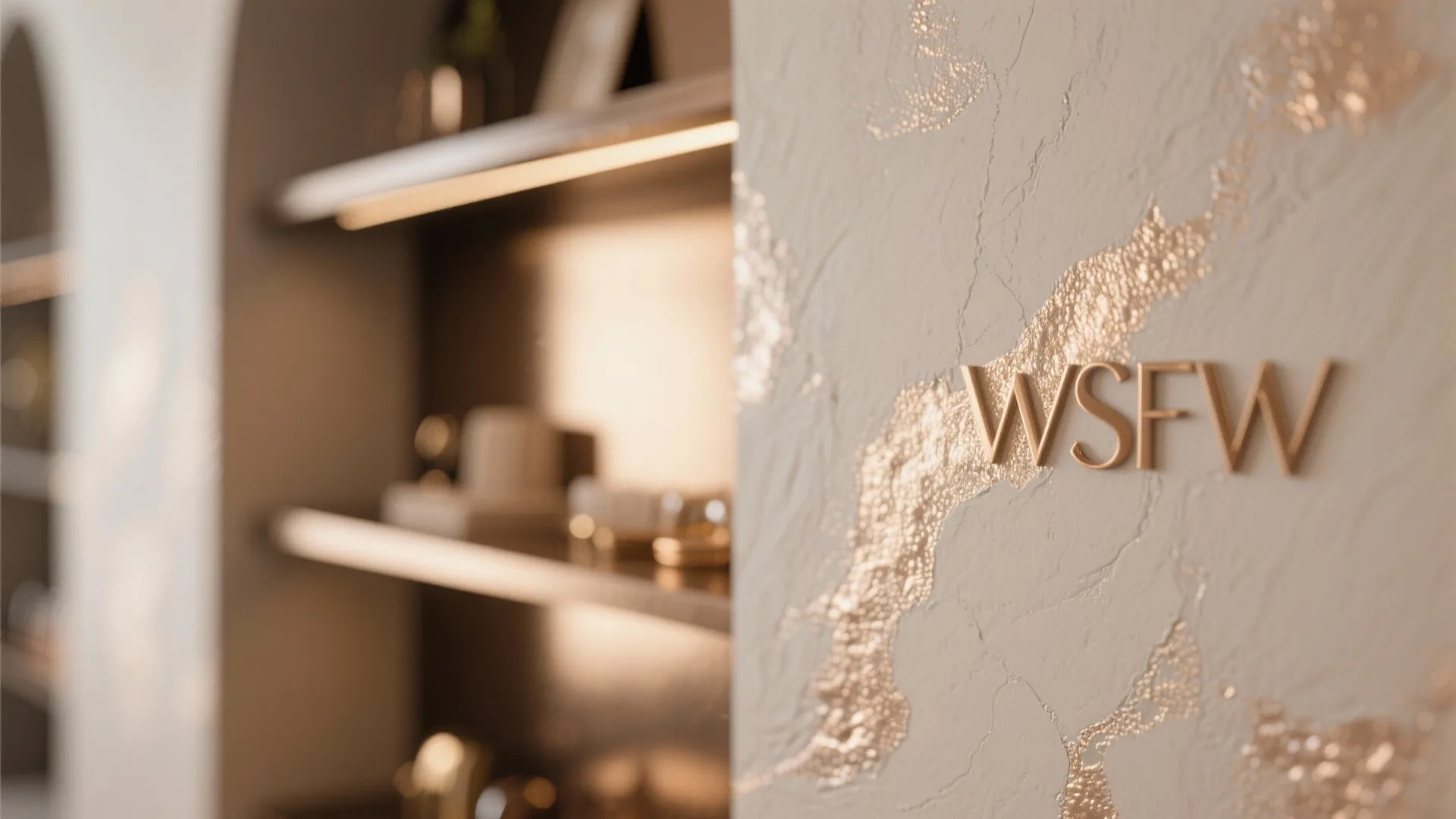 4. Metallic Glaze over Smooth Plaster