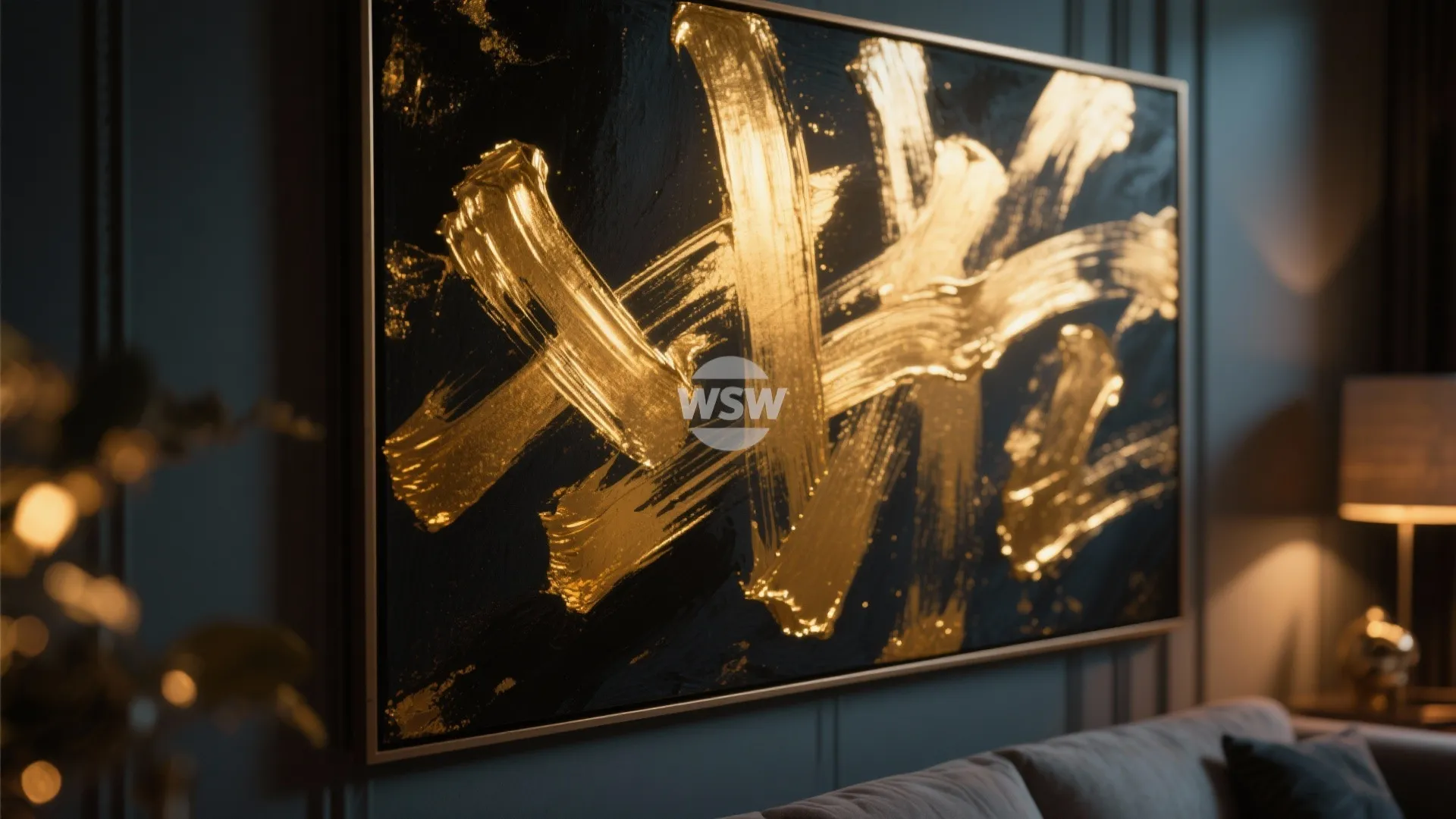 8. Metallic and Foil Accents