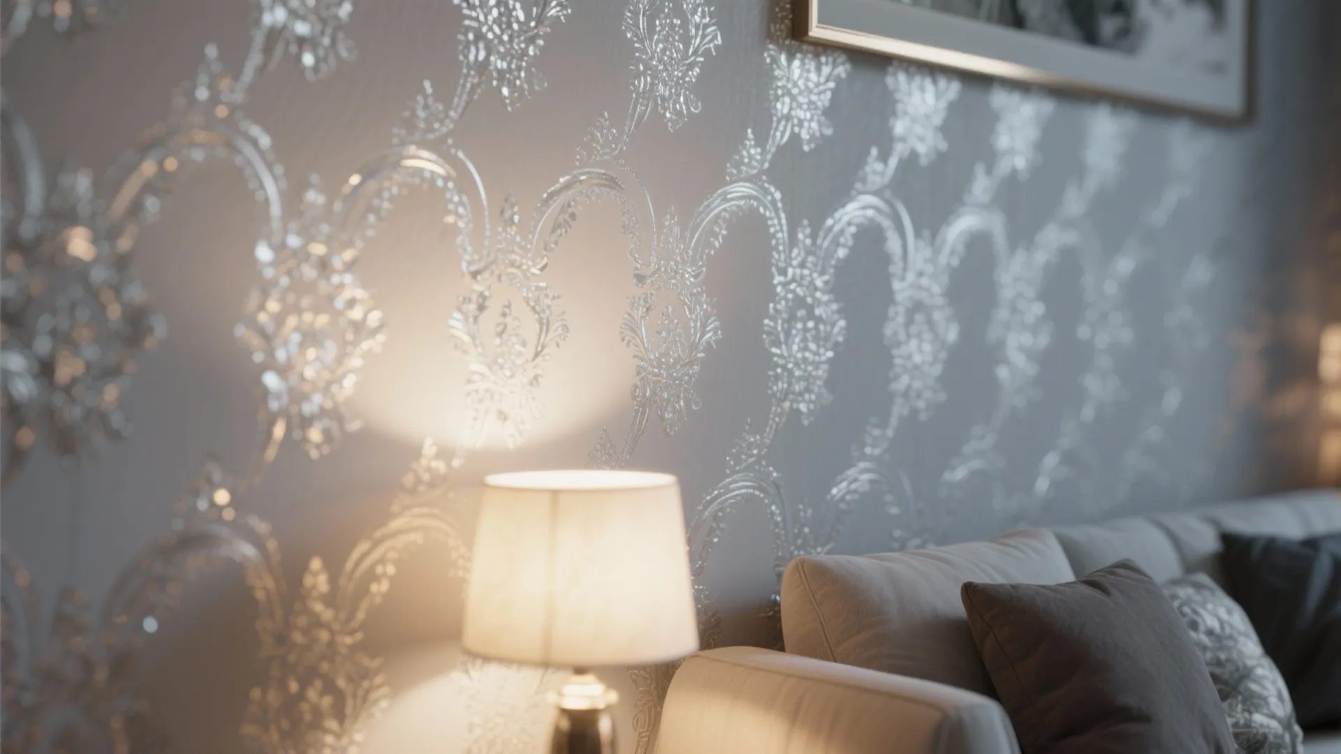 Metallic Accents on Grey