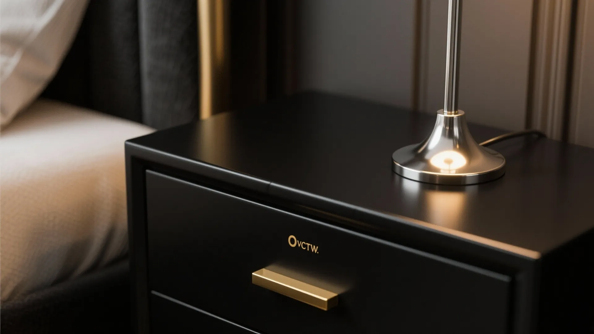 4. Monochrome with Metallic Highlights