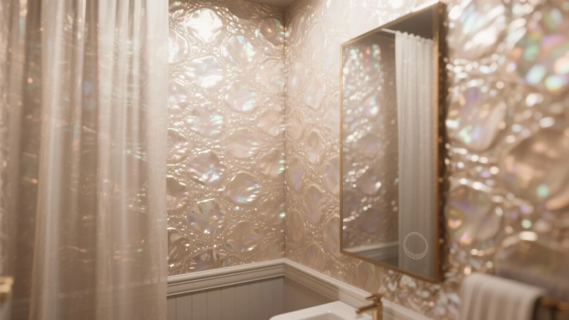 4. Subtle Metallic Highlights to Reflect Light