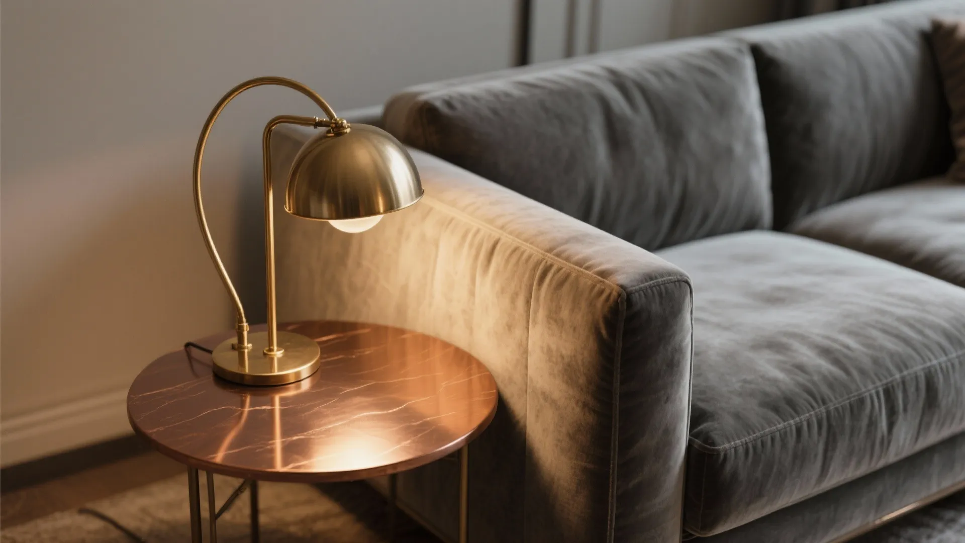 3. Introduce metallics and layered lighting