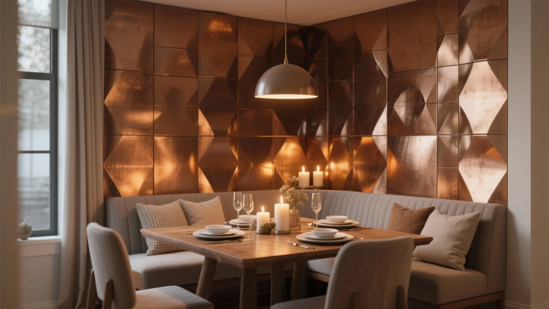 Metallic Accent MDF Panels