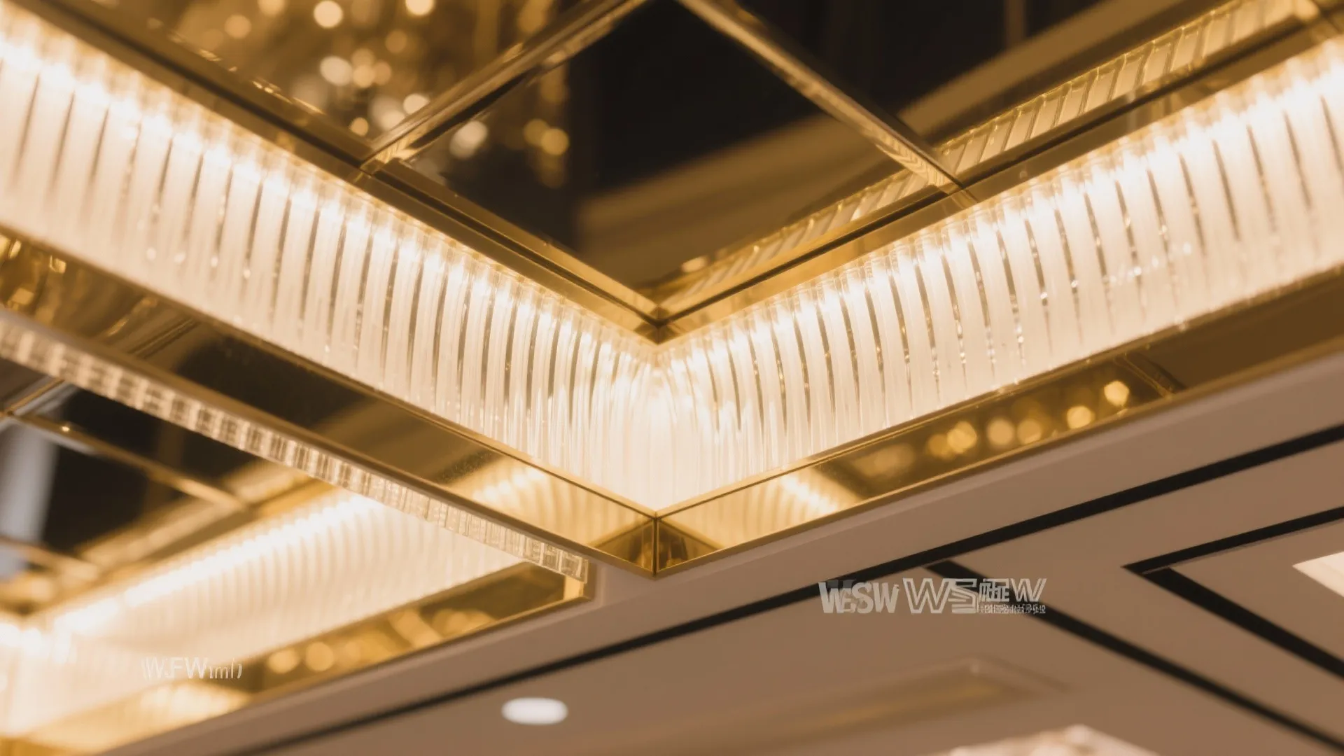 Mirrors, Metallics, and Pattern to Amplify Volume