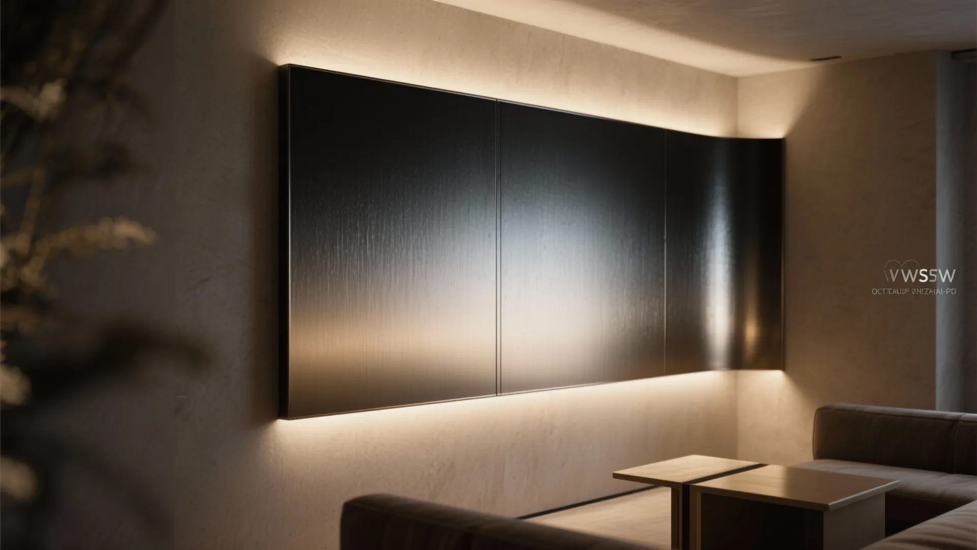 4. Metallic Ombre Accent