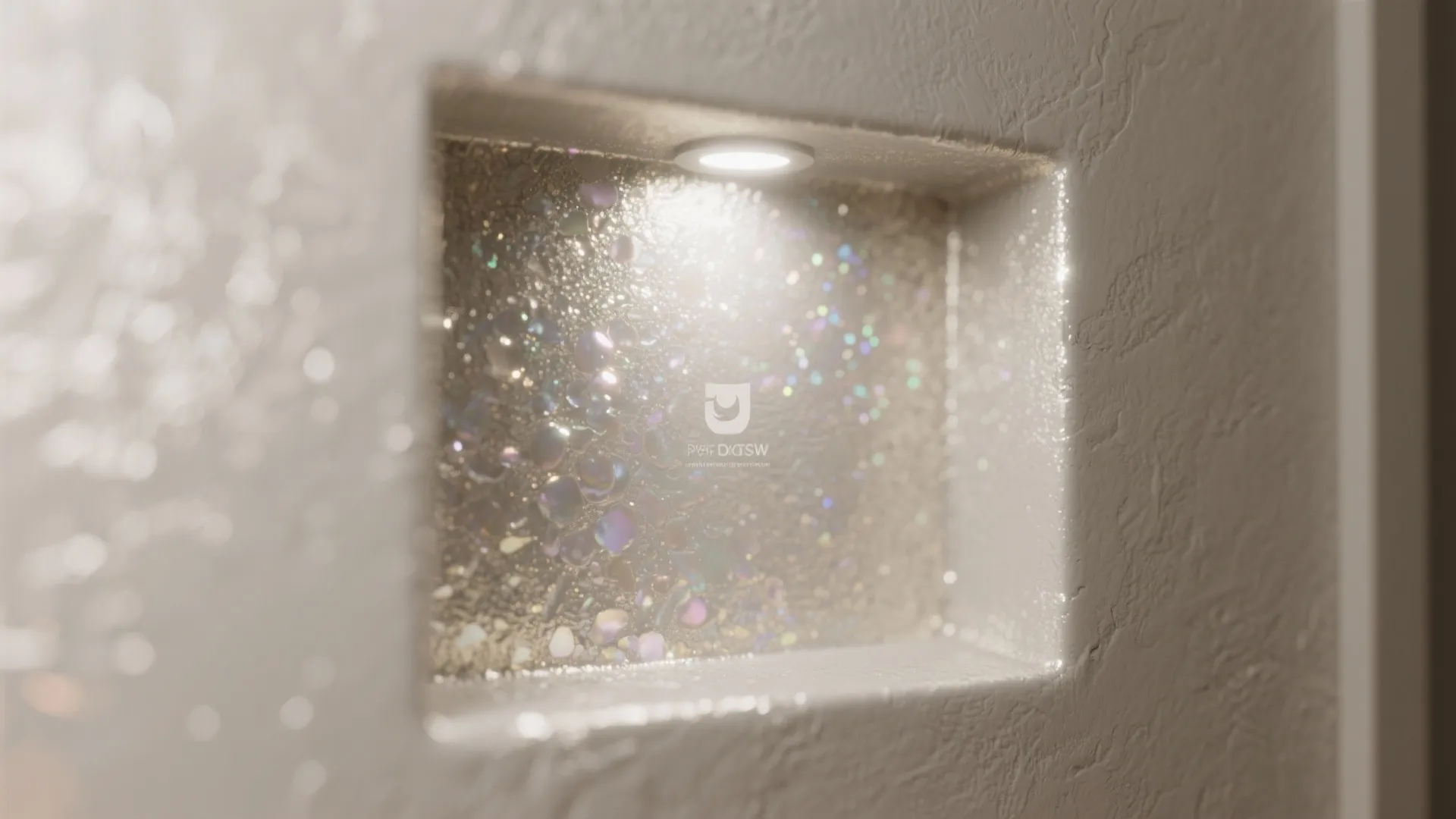 4. Metallic Texture Paint — subtle sparkle