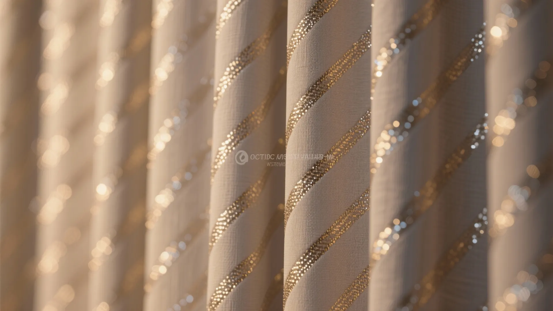 9. Metallic Thread Accents