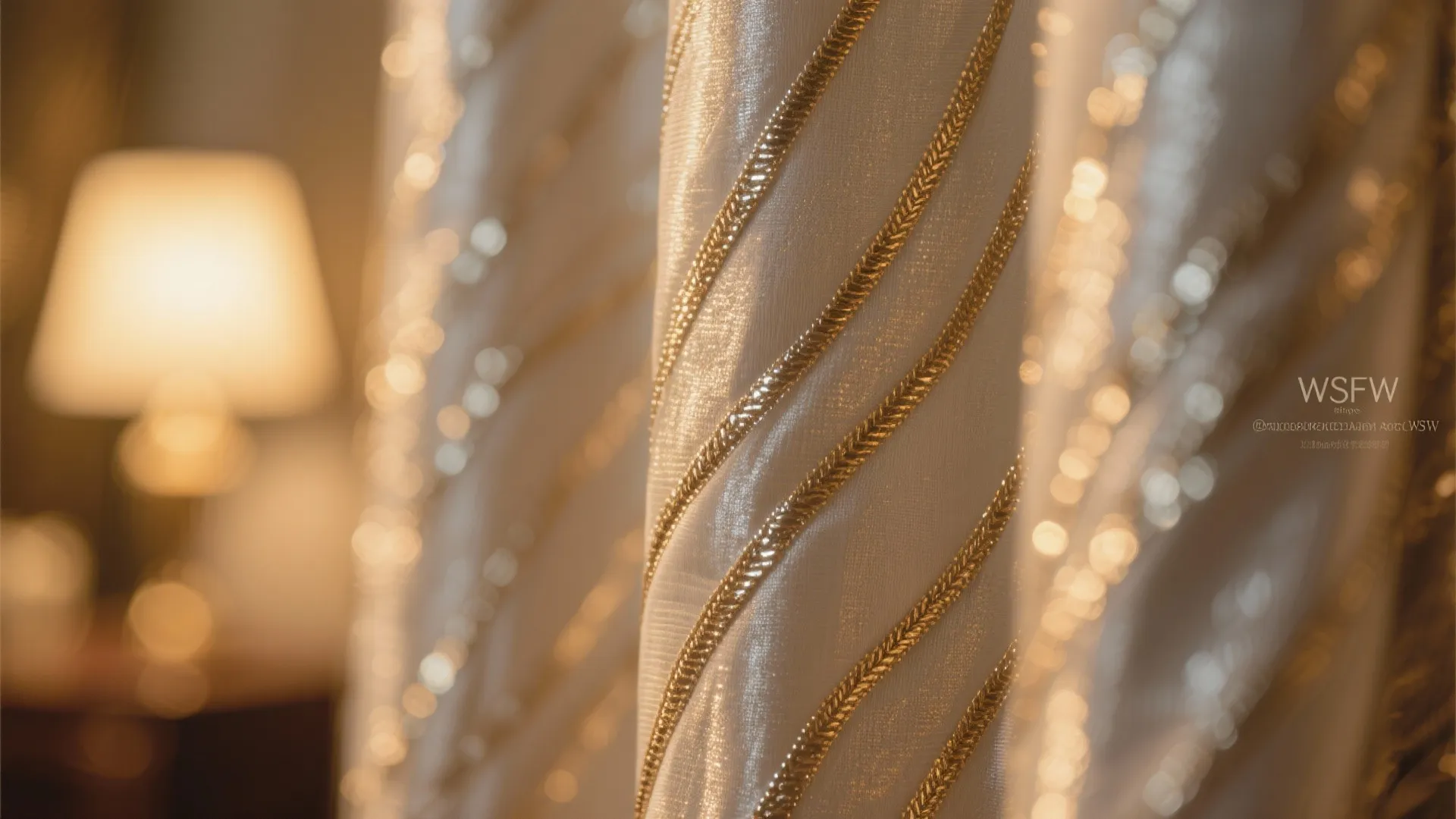 Metallic Thread Accents