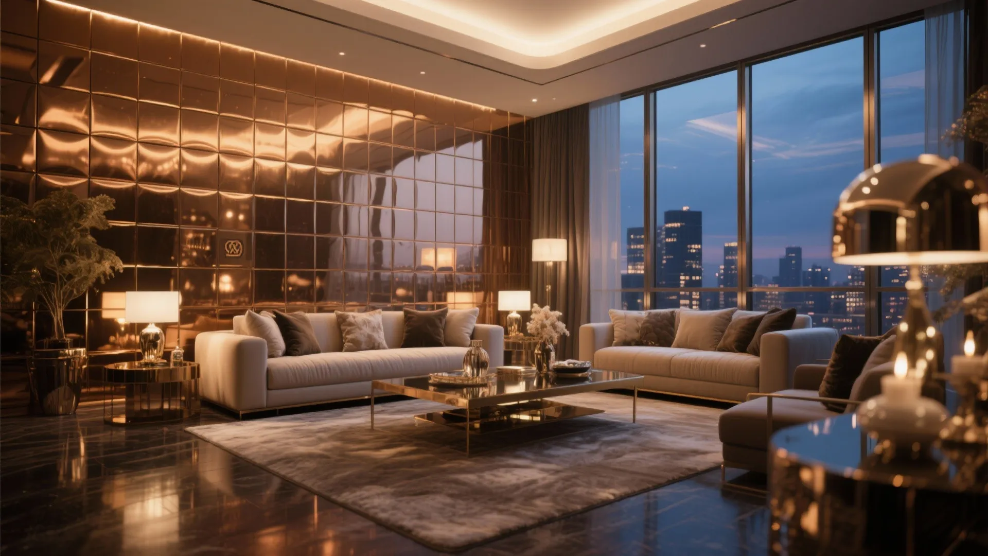 Metallic Finish for Drama