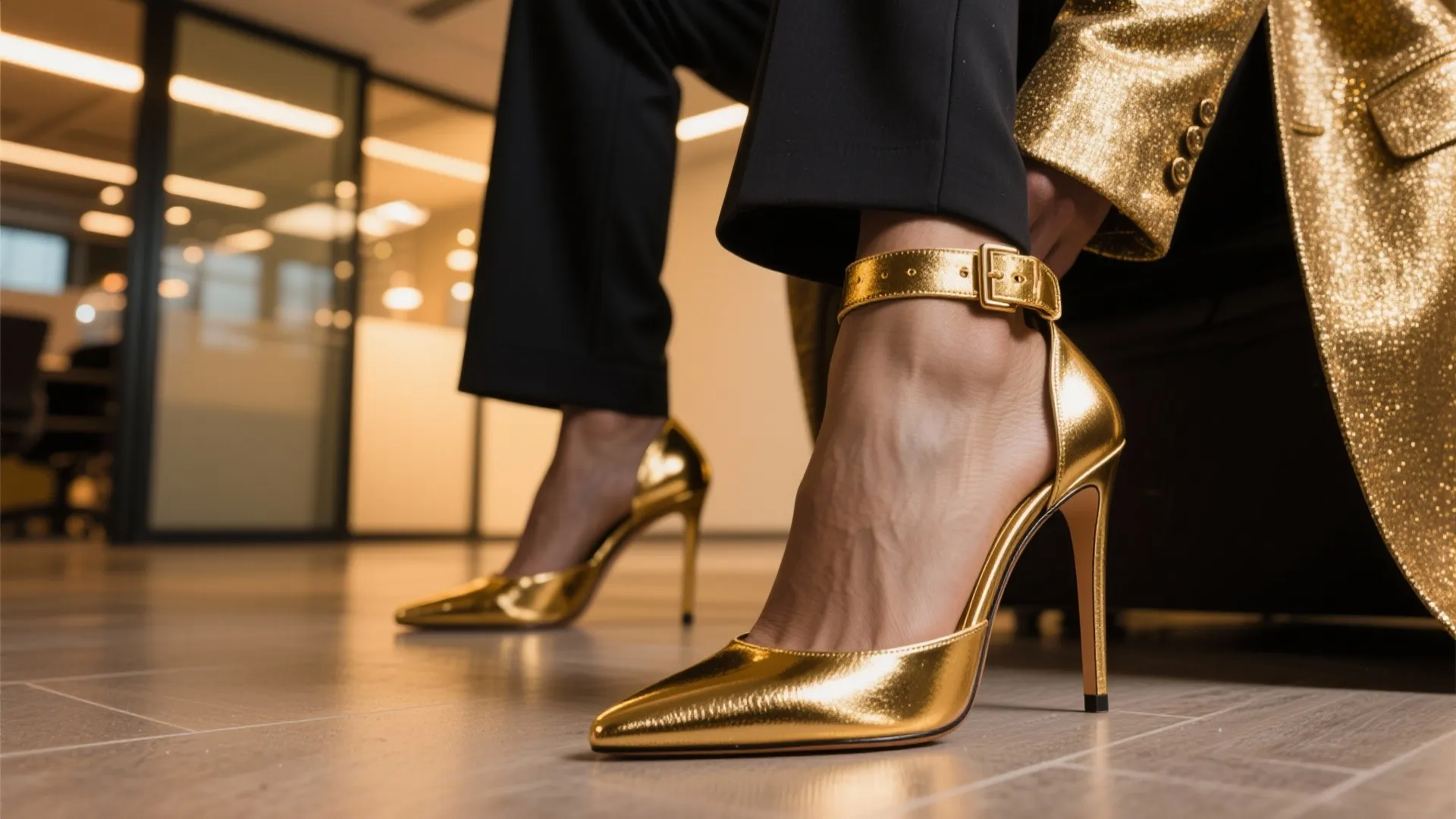 9. The Metallic Touch