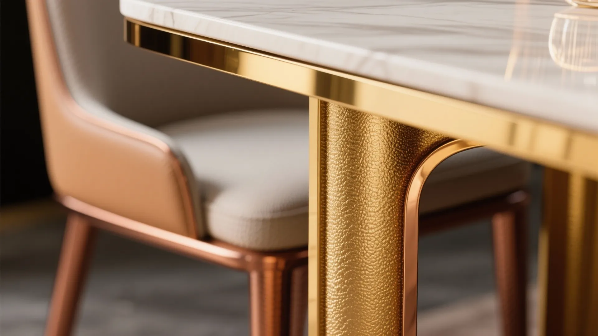 10. Metallic Accents