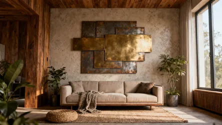 Metallic Wall Art Ideas: 5 Creative Uses