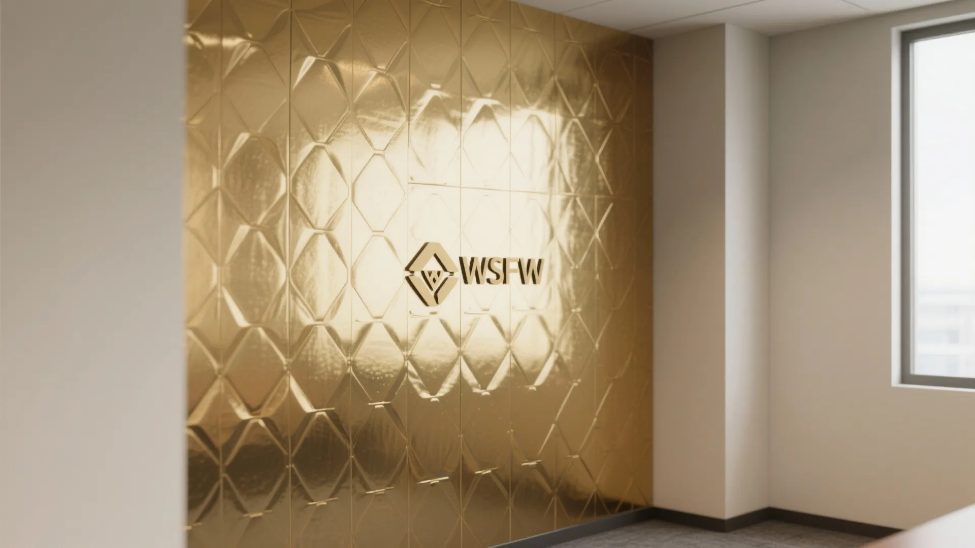 Metallic Accent Wallpaper