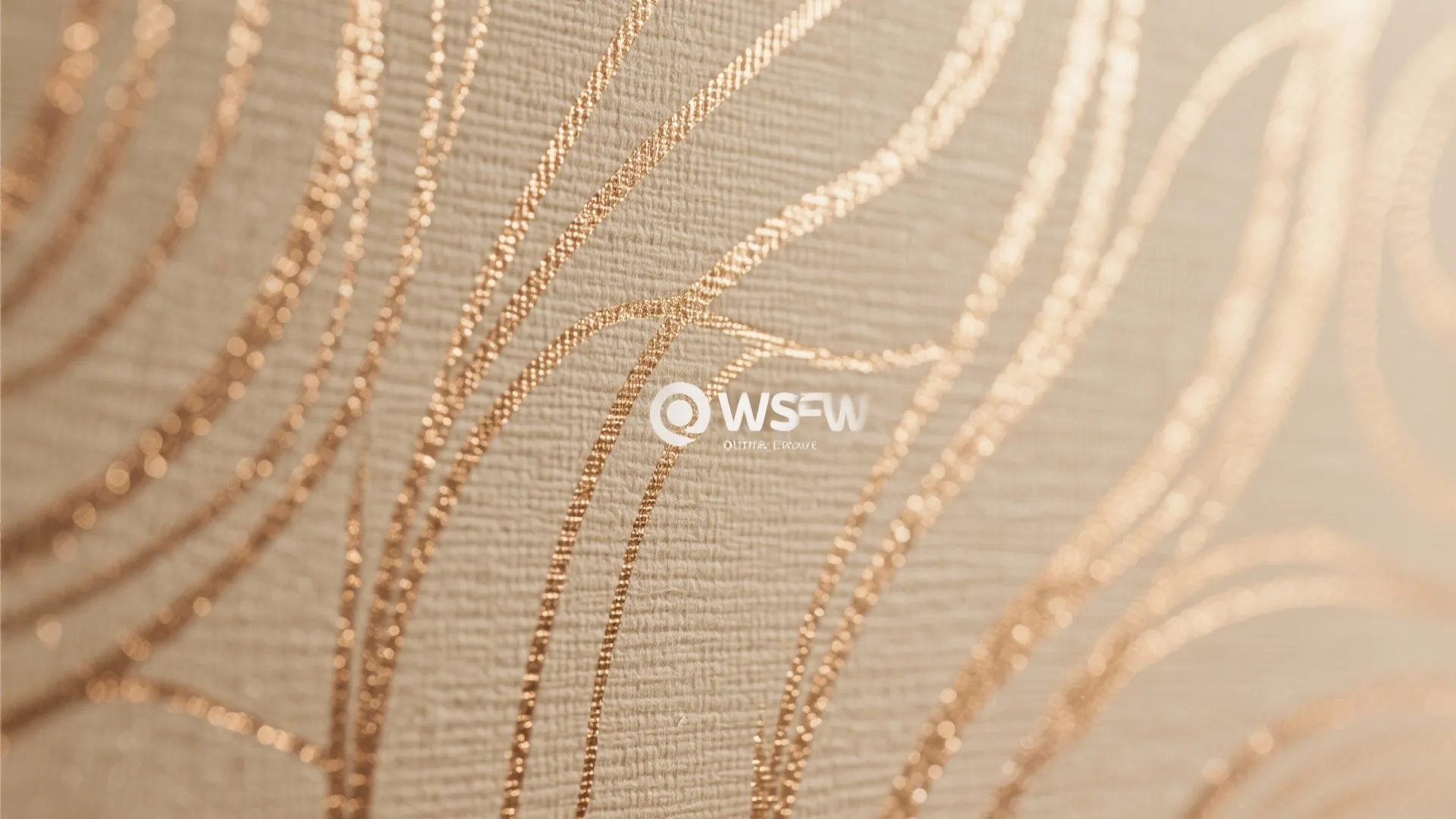 3. Subtle metallic accents for a touch of glamour