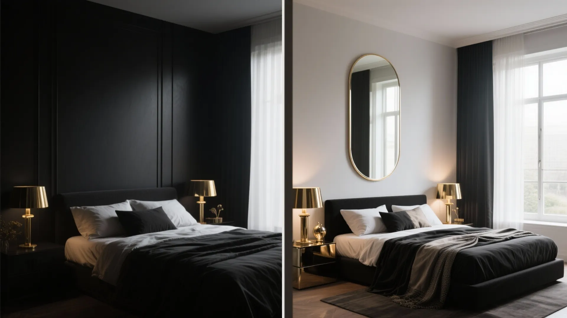 5. Accent with Metallics and Mirrors to Bounce Light