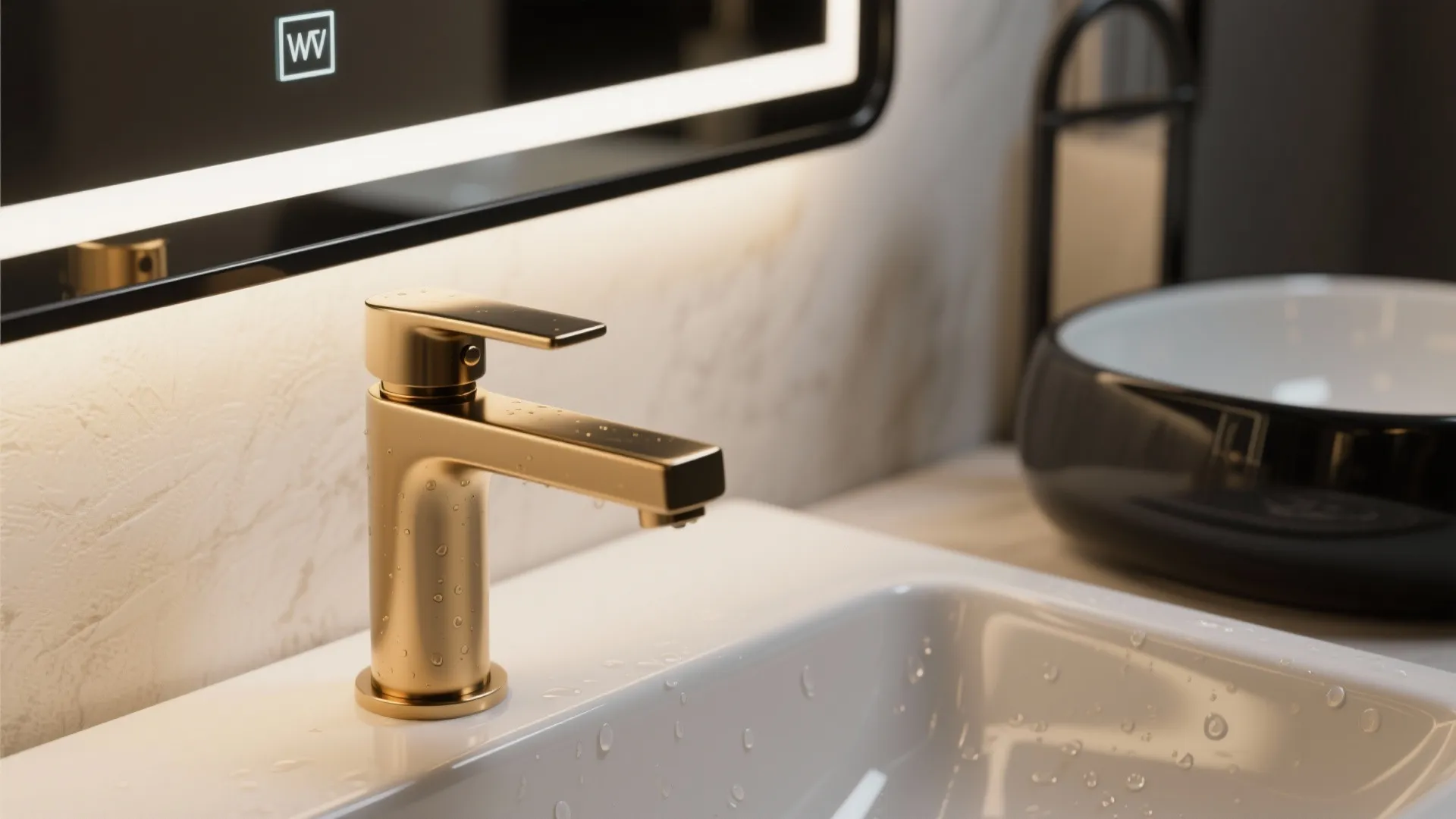 2. Accent metals and mirrors