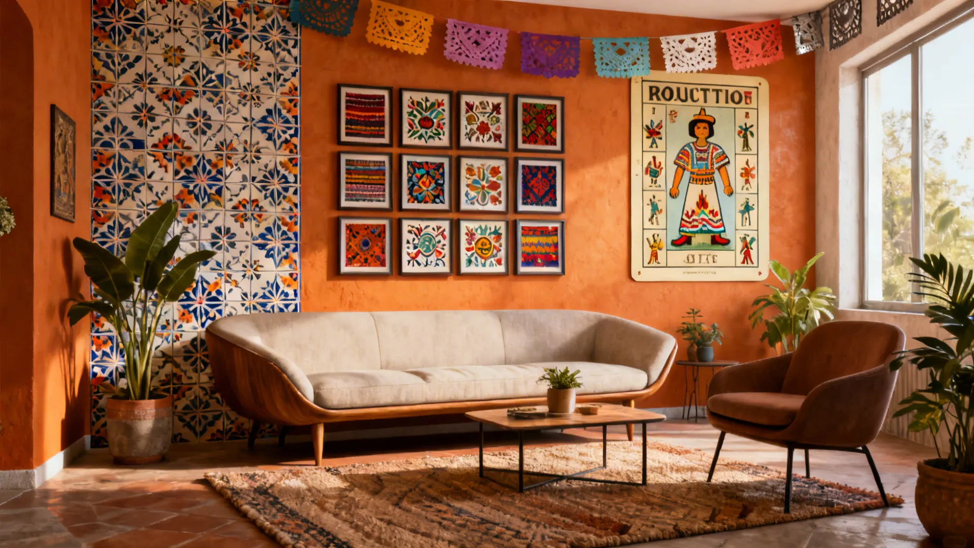 5 Mexican Wall Art Ideas for Living Rooms