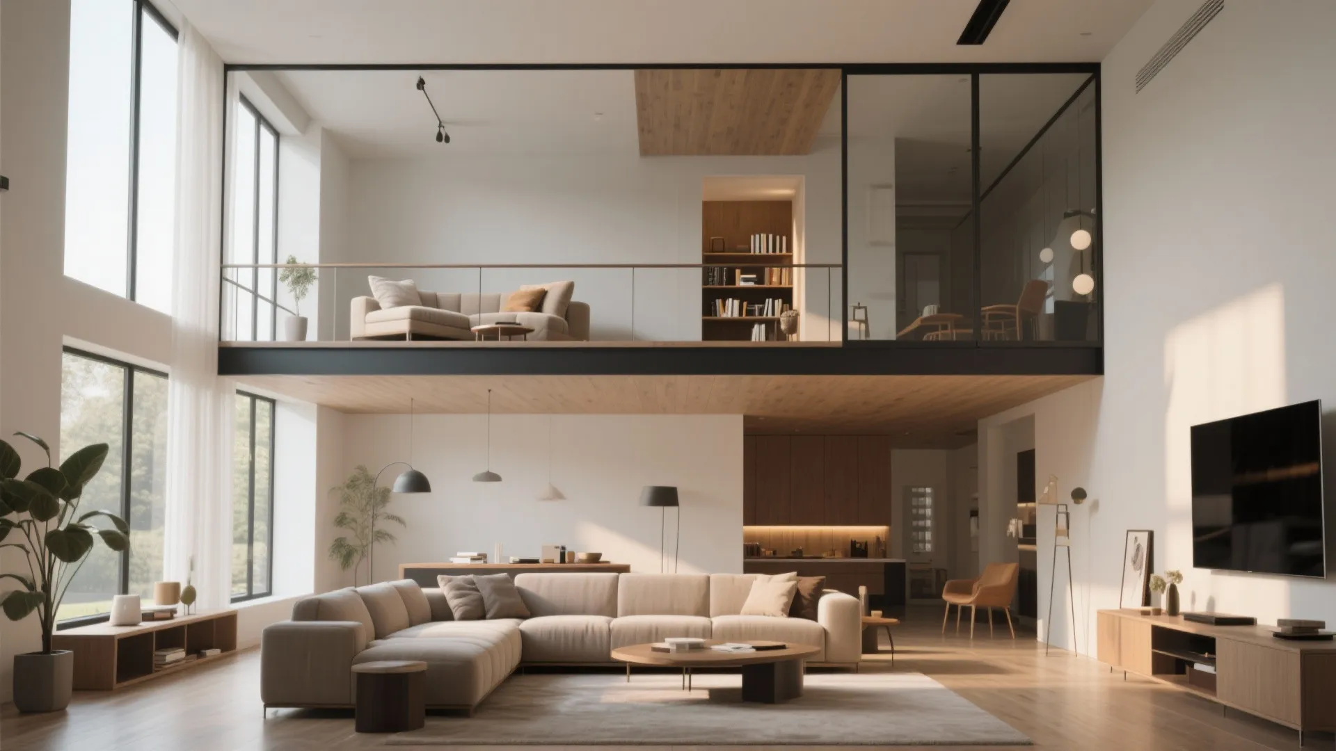 Mezzanine or Loft Integration