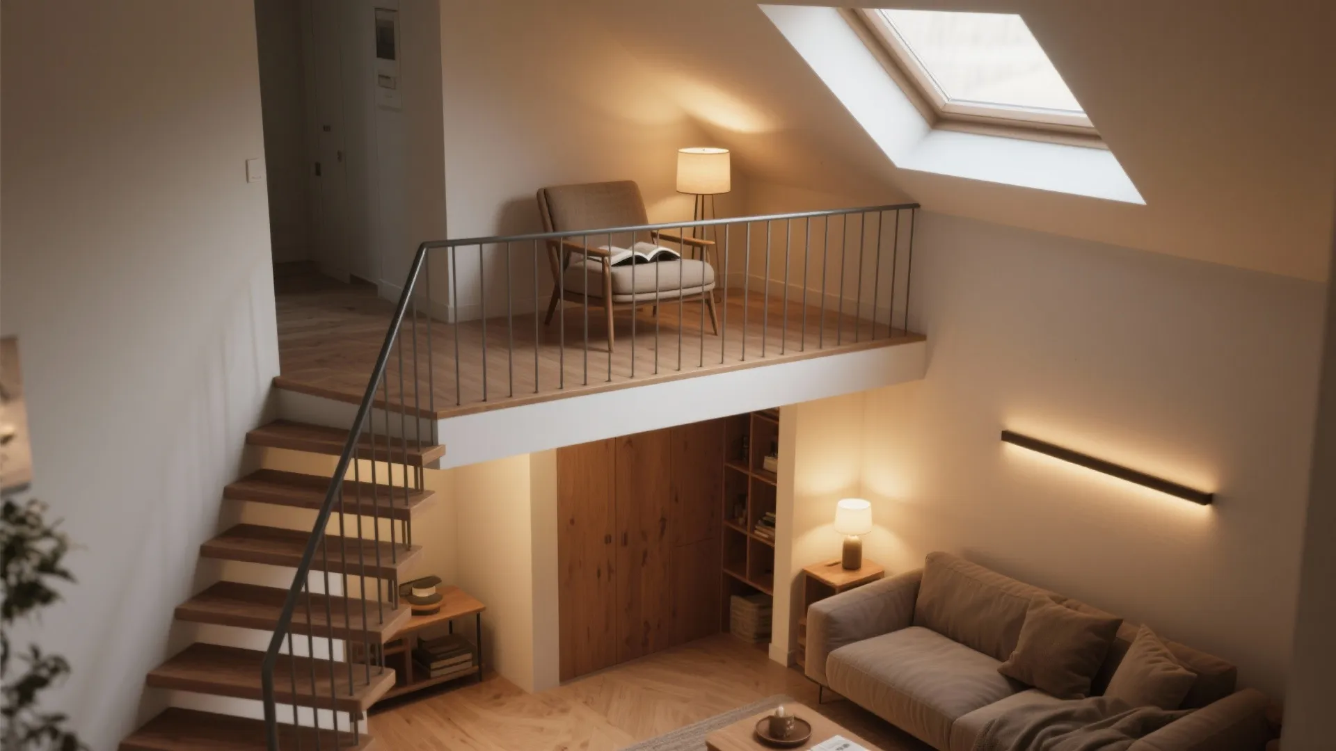 2. Add a Mezzanine or Loft Nook
