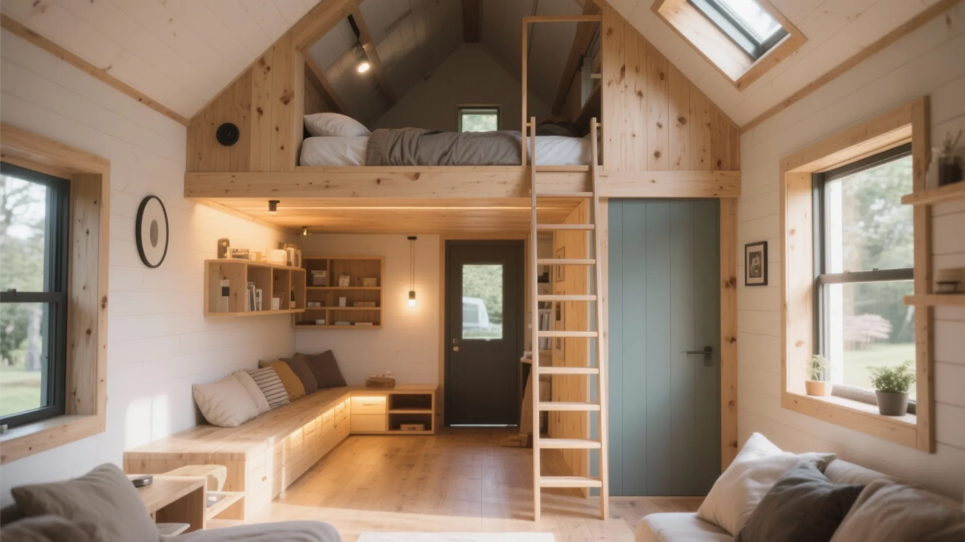 3. Lofted Storage and Mezzanine Sleepers