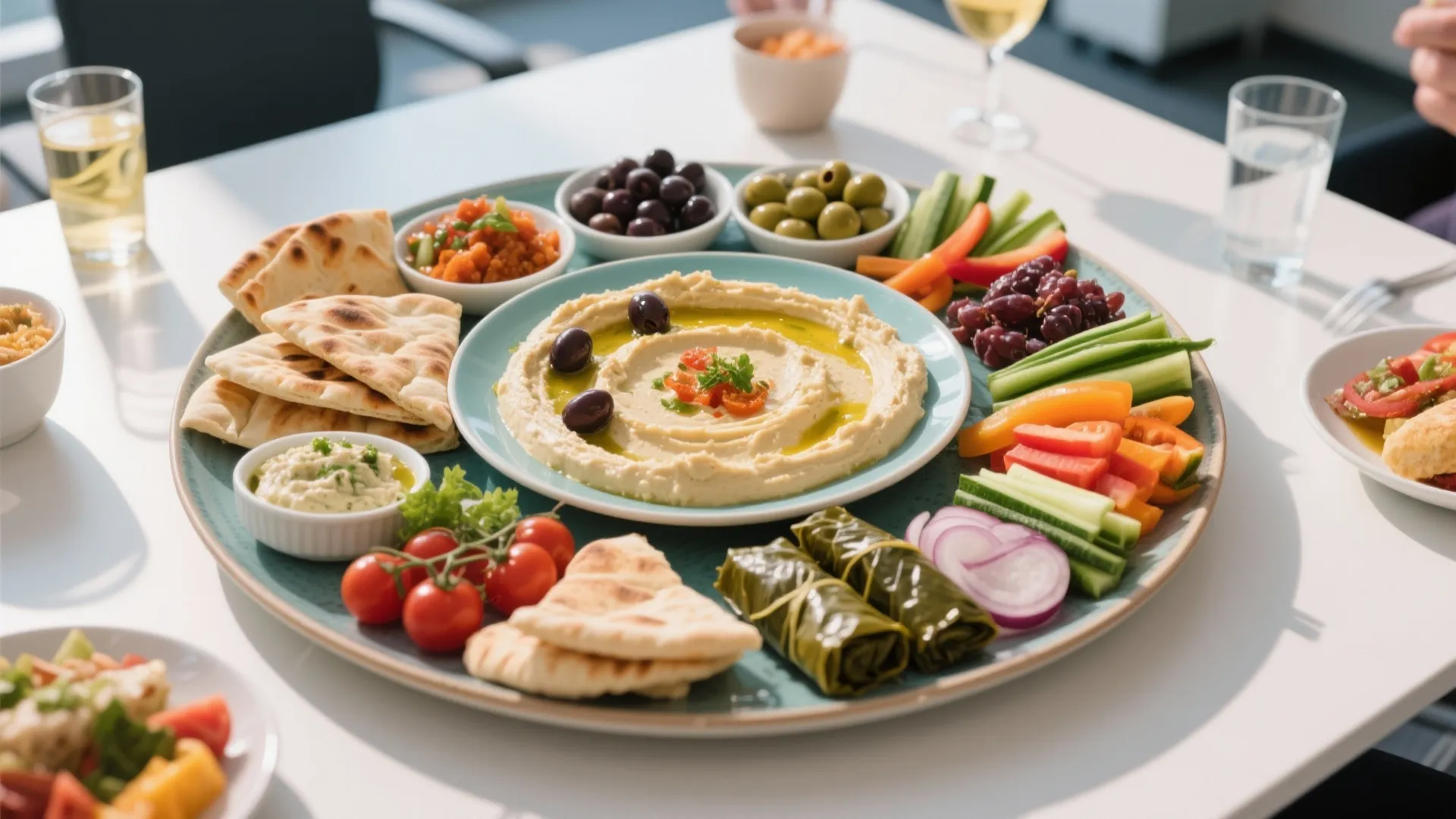 5. Mediterranean Mezze Platters