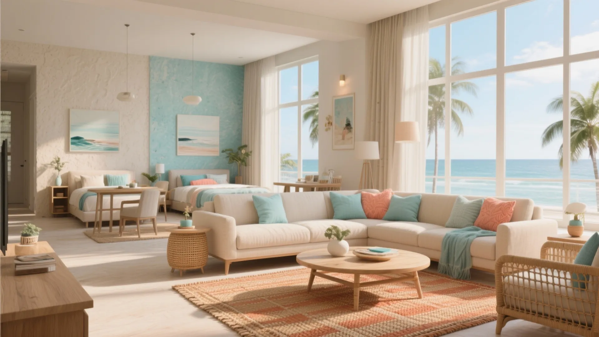 2 Bedroom Suites Miami: 5 Small-Space Design Ideas: Creative, livable layouts and styling tips for Miami 2-bedroom suites from a decade-long interior design pro
