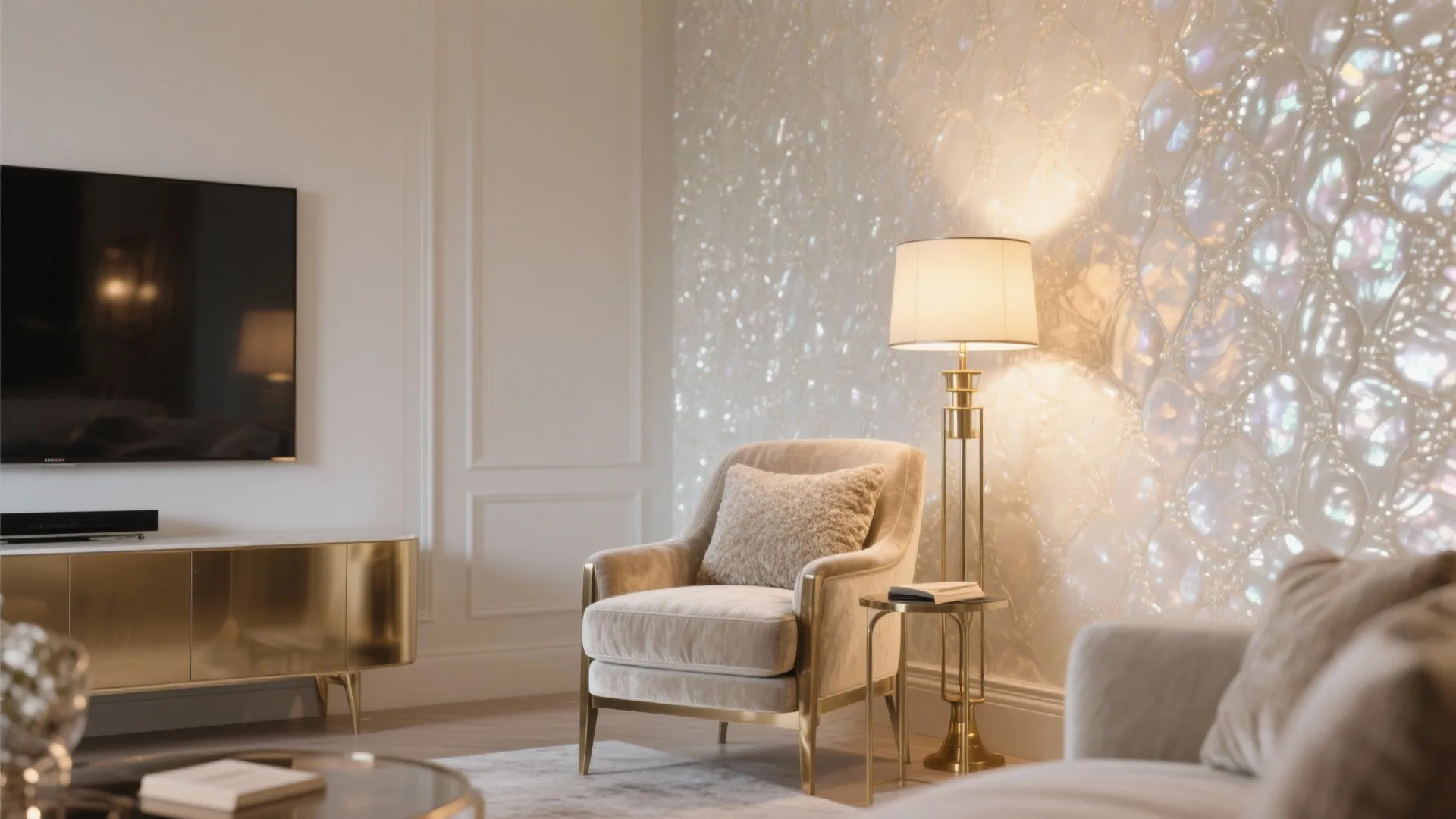 Light-Reactive Metallics and Mica Accents