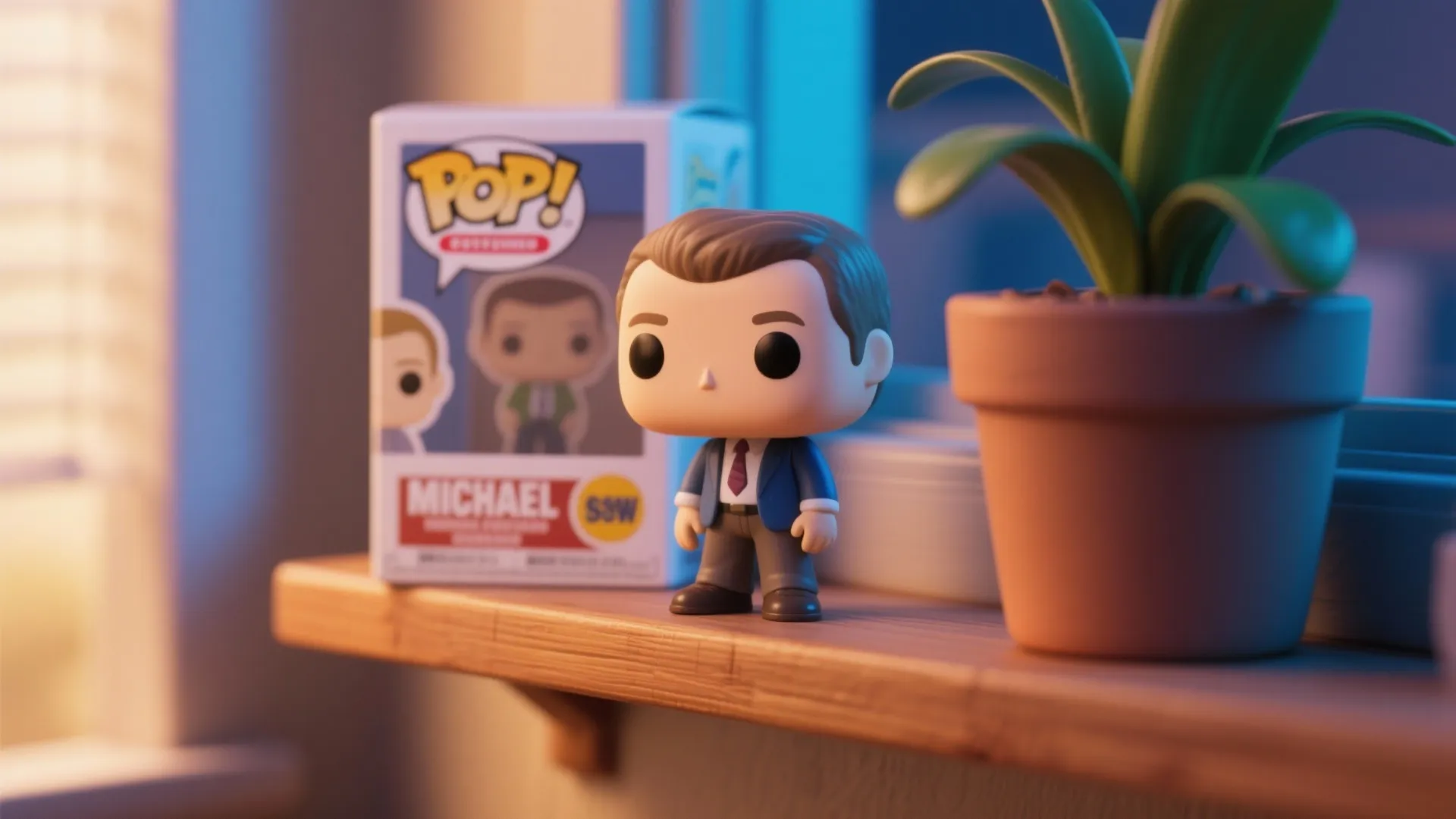 4. Michael Scott Funko Pop