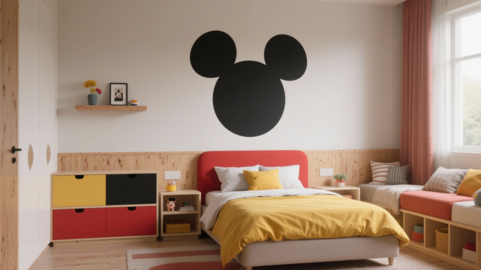 Mickey Mouse Bedroom Decor