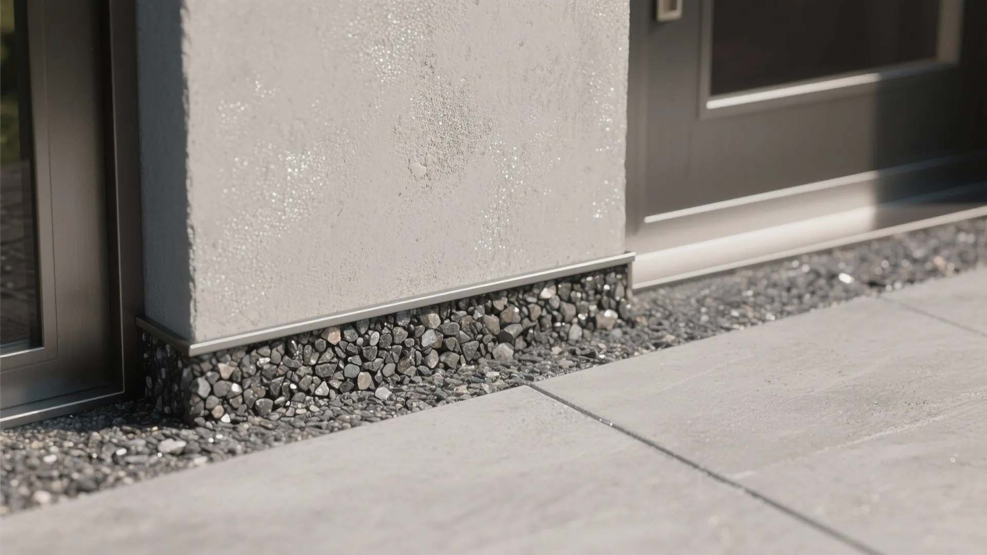Exposed Aggregate and Micro‑Topping Accents