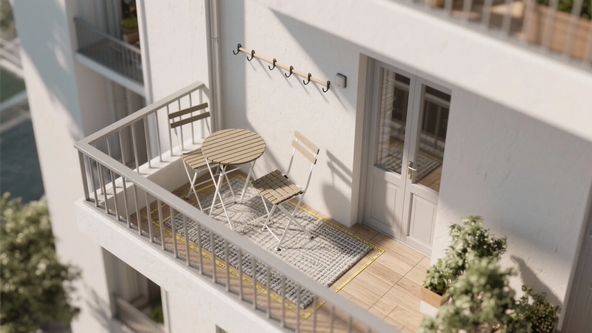 4) Slim foldables and café-style layout for micro footprints