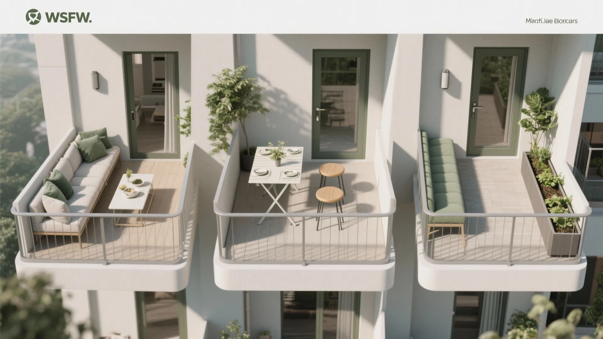 Zoning micro-balconies: dine, lounge, or grow?